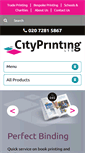 Mobile Screenshot of cityprintingltd.co.uk